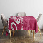 Breast Cancer Awareness Maori Tablecloth Koru Kowhaiwhai - Aussie Hoodie
