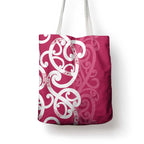 Breast Cancer Awareness Maori Tote Bag Koru Kowhaiwhai - Aussie Hoodie