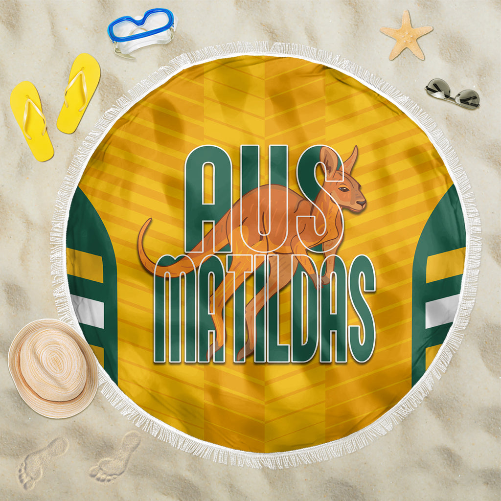 custom-australia-soccer-beach-blanket-go-matildas-dynamic-national-colors