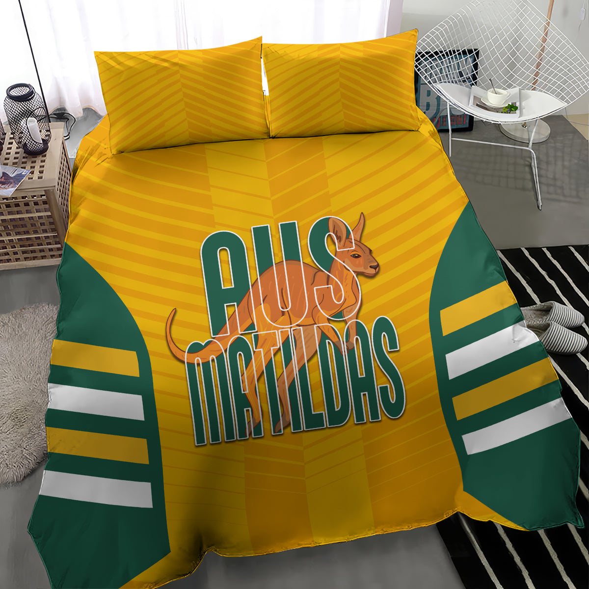 custom-australia-soccer-bedding-set-go-matildas-dynamic-national-colors