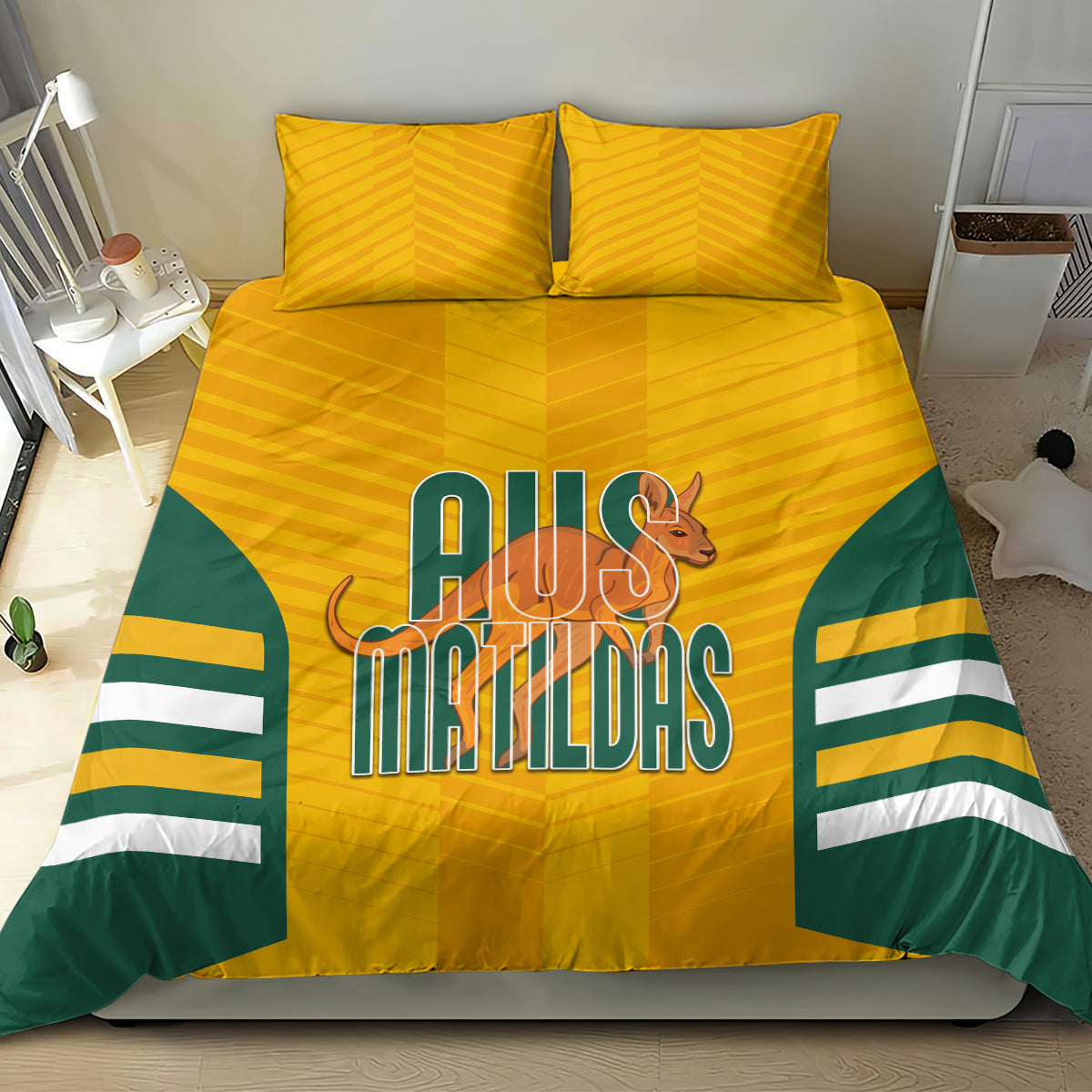 custom-australia-soccer-bedding-set-go-matildas-dynamic-national-colors