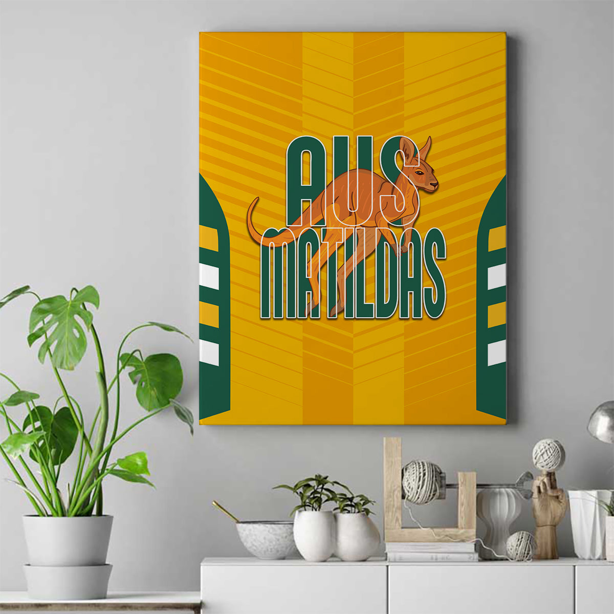 custom-australia-soccer-canvas-wall-art-go-matildas-dynamic-national-colors