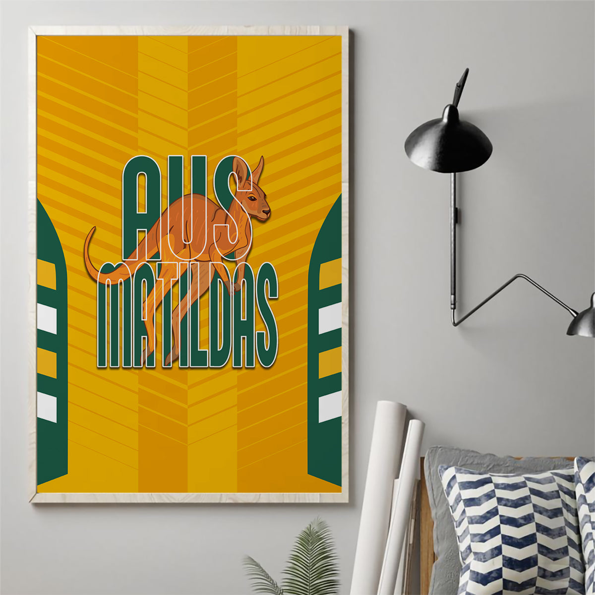 custom-australia-soccer-canvas-wall-art-go-matildas-dynamic-national-colors