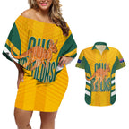 custom-australia-soccer-couples-matching-off-shoulder-short-dress-and-hawaiian-shirt-go-matildas-dynamic-national-colors