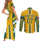 custom-australia-soccer-couples-matching-short-sleeve-bodycon-dress-and-long-sleeve-button-shirt-go-matildas-dynamic-national-colors