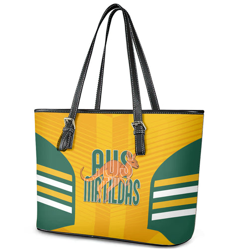 custom-australia-soccer-leather-tote-bag-go-matildas-dynamic-national-colors