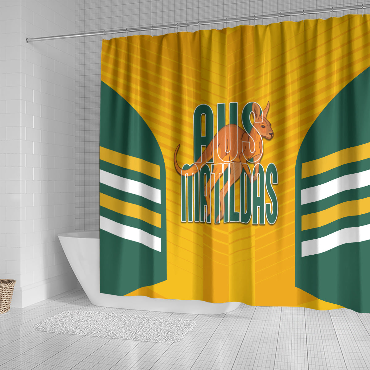 custom-australia-soccer-shower-curtain-go-matildas-dynamic-national-colors