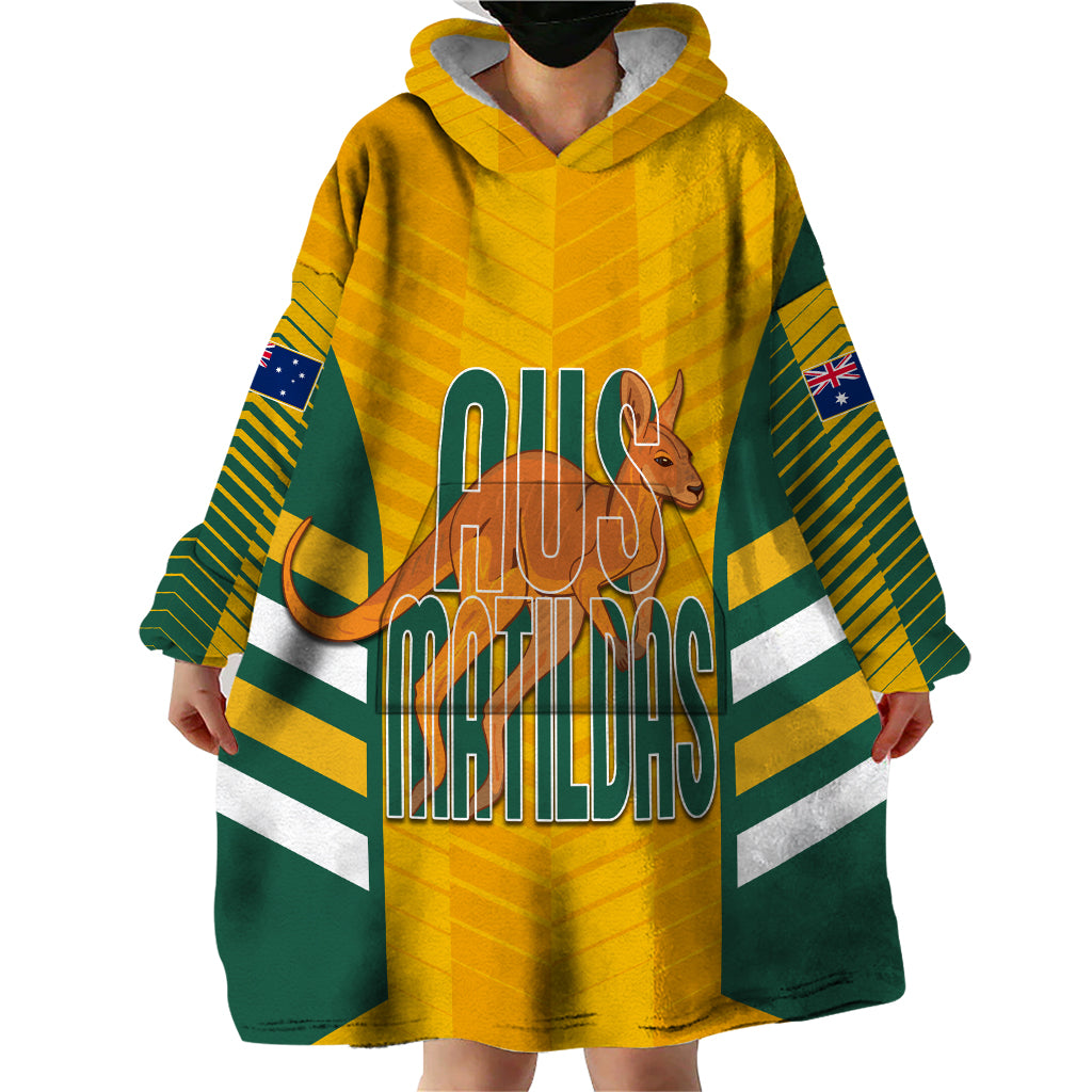custom-australia-soccer-wearable-blanket-hoodie-go-matildas-dynamic-national-colors