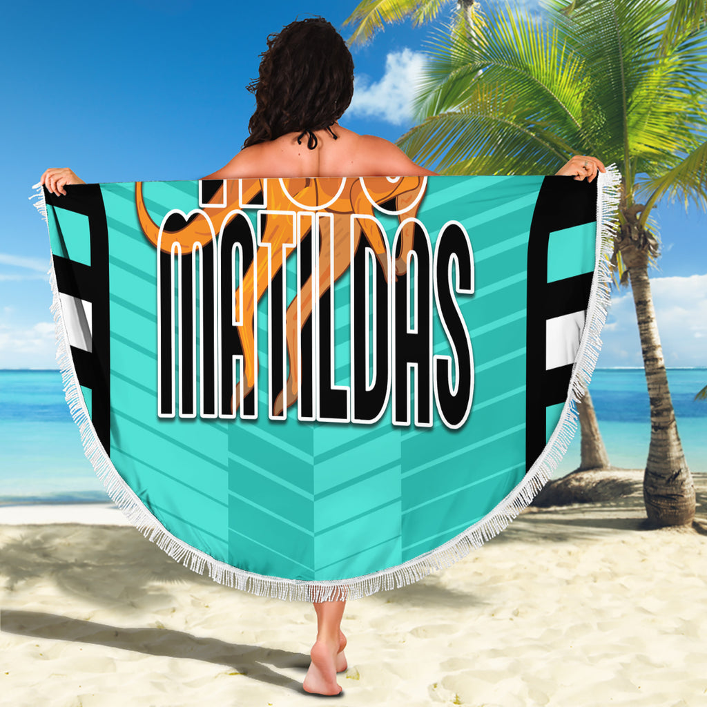 custom-australia-soccer-beach-blanket-go-matildas-dynamic-turquoise