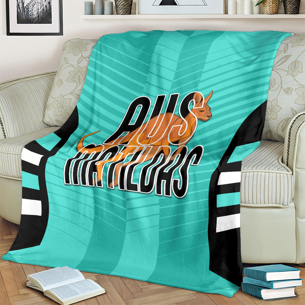 custom-australia-soccer-blanket-go-matildas-dynamic-turquoise