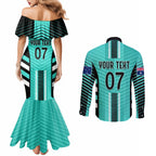 custom-australia-soccer-couples-matching-mermaid-dress-and-long-sleeve-button-shirt-go-matildas-dynamic-turquoise