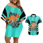 custom-australia-soccer-couples-matching-off-shoulder-short-dress-and-hawaiian-shirt-go-matildas-dynamic-turquoise