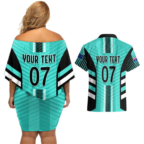 custom-australia-soccer-couples-matching-off-shoulder-short-dress-and-hawaiian-shirt-go-matildas-dynamic-turquoise