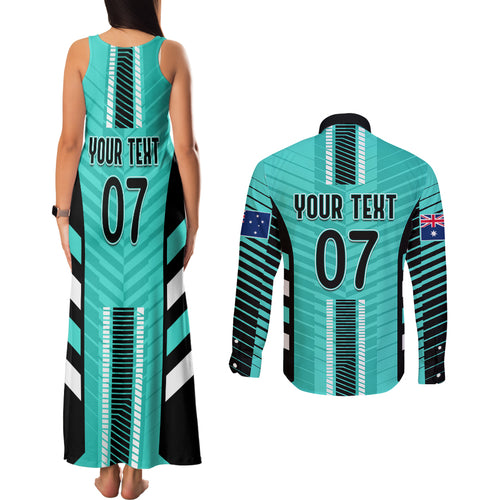 custom-australia-soccer-couples-matching-tank-maxi-dress-and-long-sleeve-button-shirt-go-matildas-dynamic-turquoise