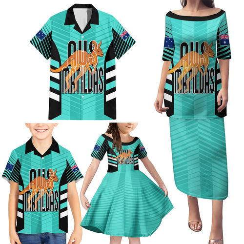custom-australia-soccer-family-matching-puletasi-dress-and-hawaiian-shirt-go-matildas-dynamic-turquoise