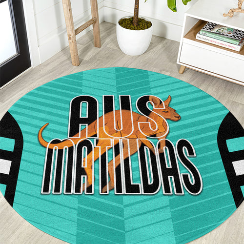 custom-australia-soccer-round-carpet-go-matildas-dynamic-turquoise