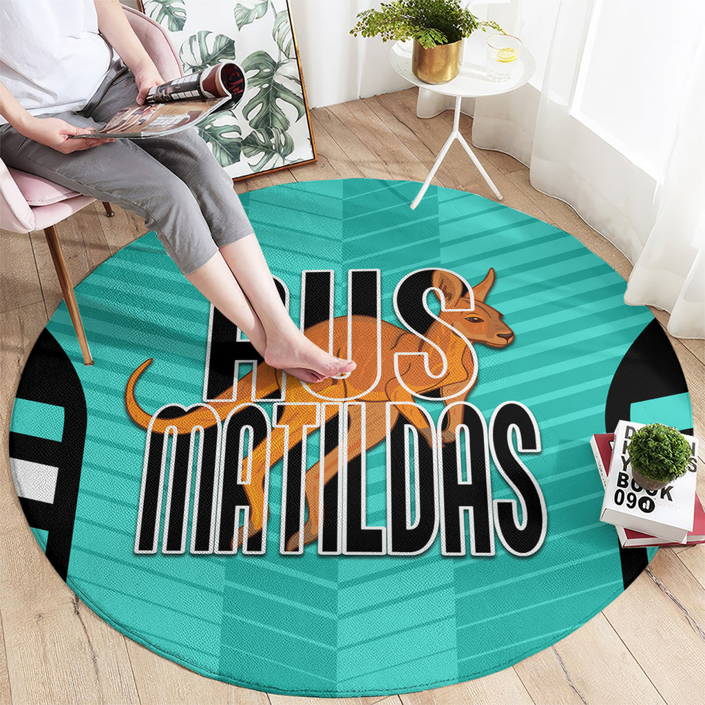 custom-australia-soccer-round-carpet-go-matildas-dynamic-turquoise