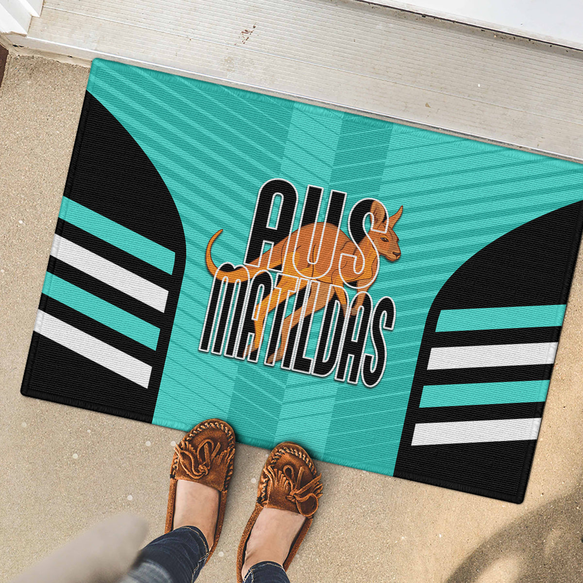 custom-australia-soccer-rubber-doormat-go-matildas-dynamic-turquoise