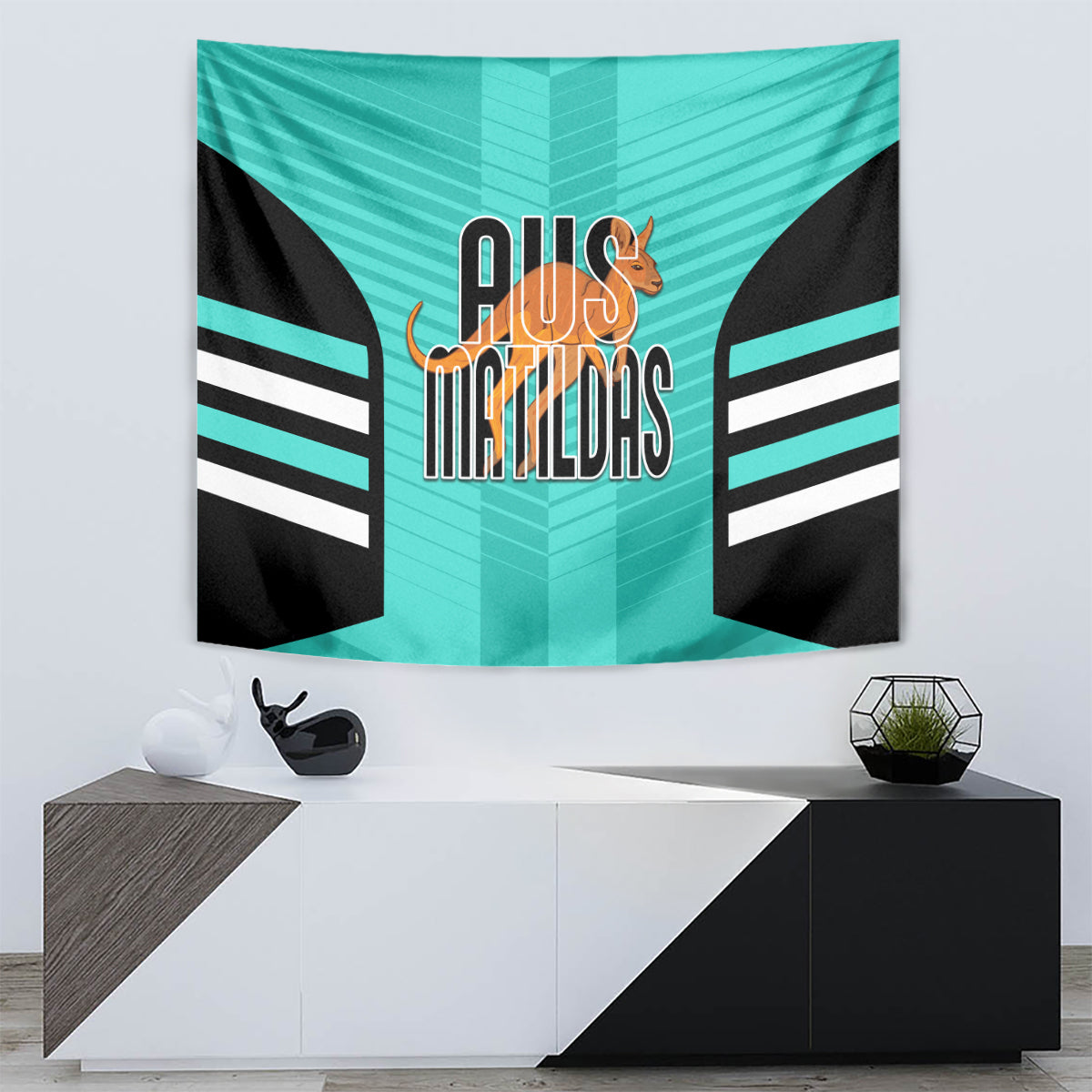custom-australia-soccer-tapestry-go-matildas-dynamic-turquoise