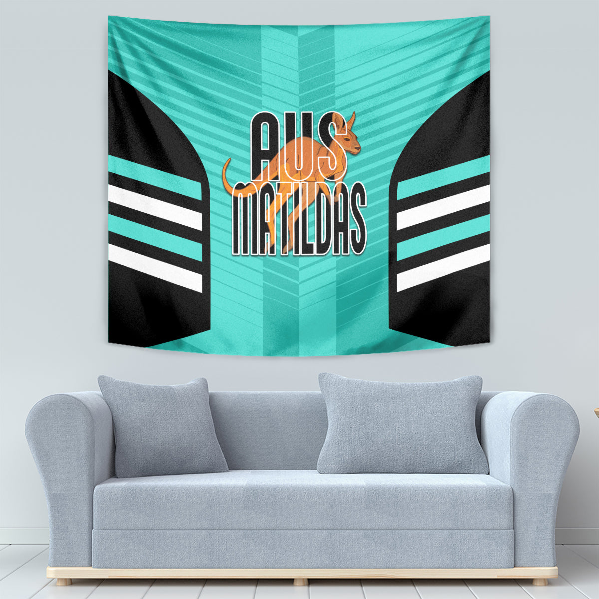 custom-australia-soccer-tapestry-go-matildas-dynamic-turquoise