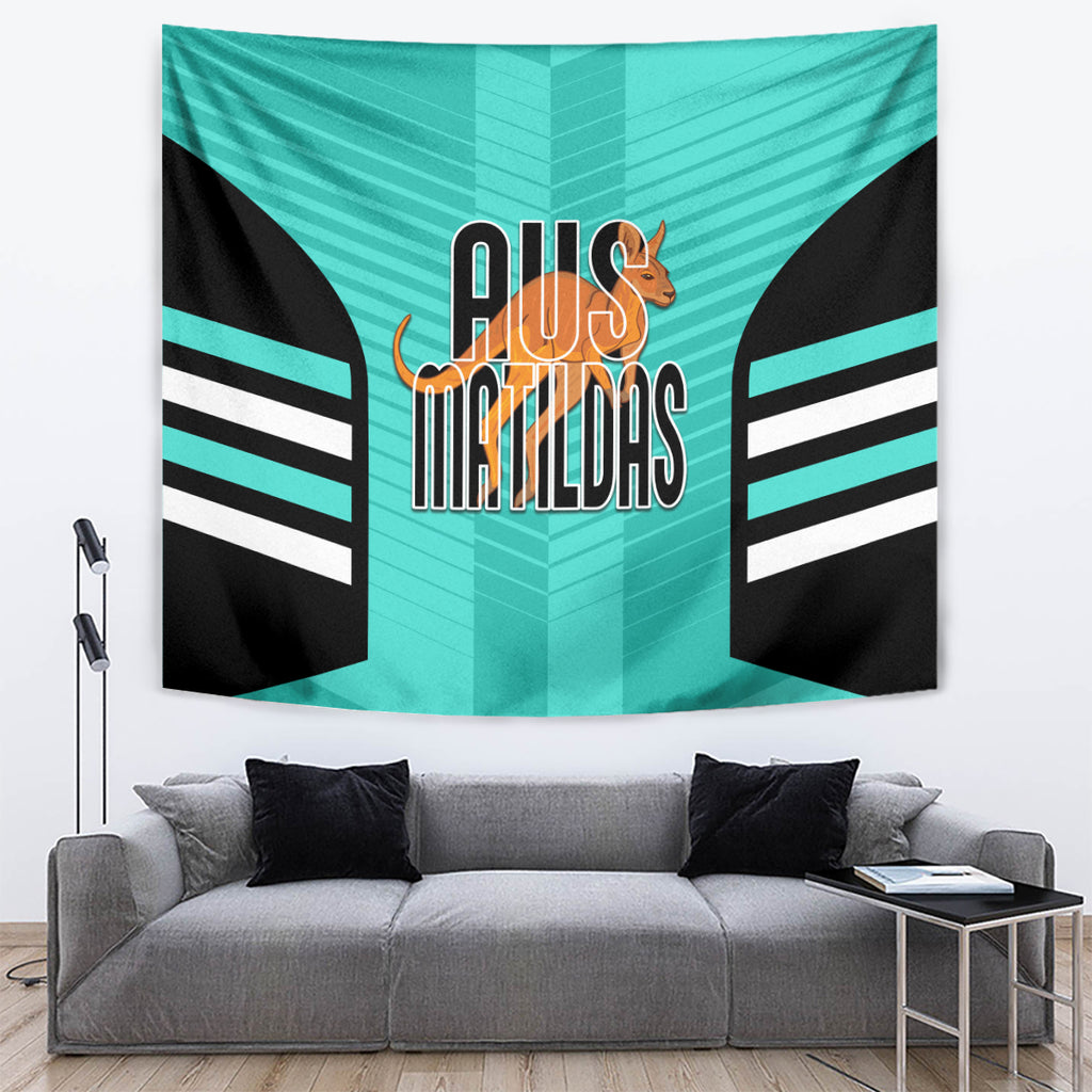 custom-australia-soccer-tapestry-go-matildas-dynamic-turquoise