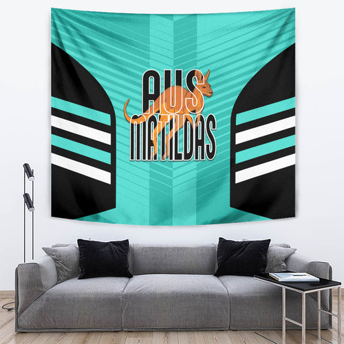custom-australia-soccer-tapestry-go-matildas-dynamic-turquoise