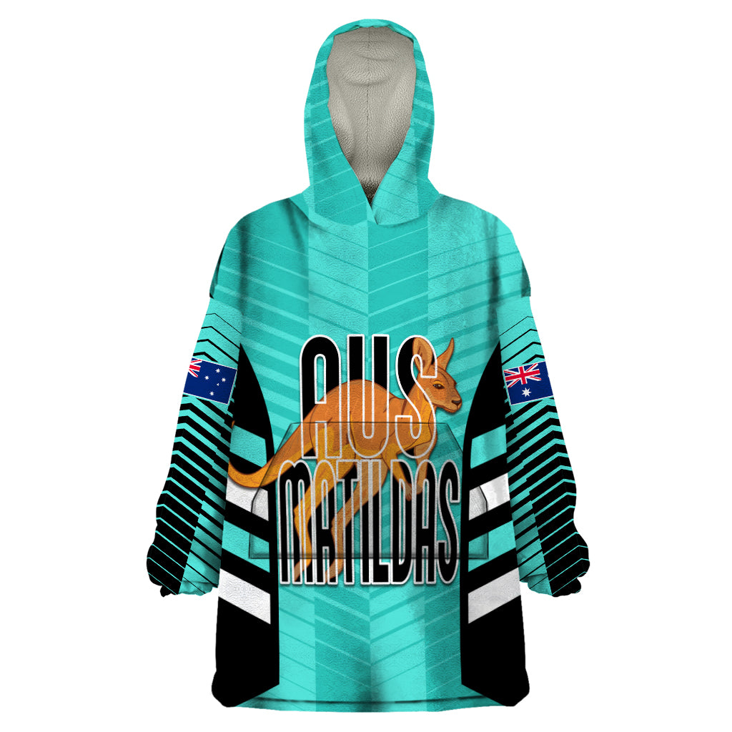 custom-australia-soccer-wearable-blanket-hoodie-go-matildas-dynamic-turquoise