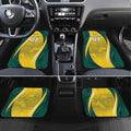 Australia Cricket Custom Indigenous Car Mats Aboriginal Arts GO Aussie LT7