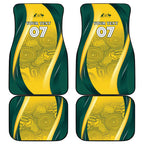 Australia Cricket Custom Indigenous Car Mats Aboriginal Arts GO Aussie LT7
