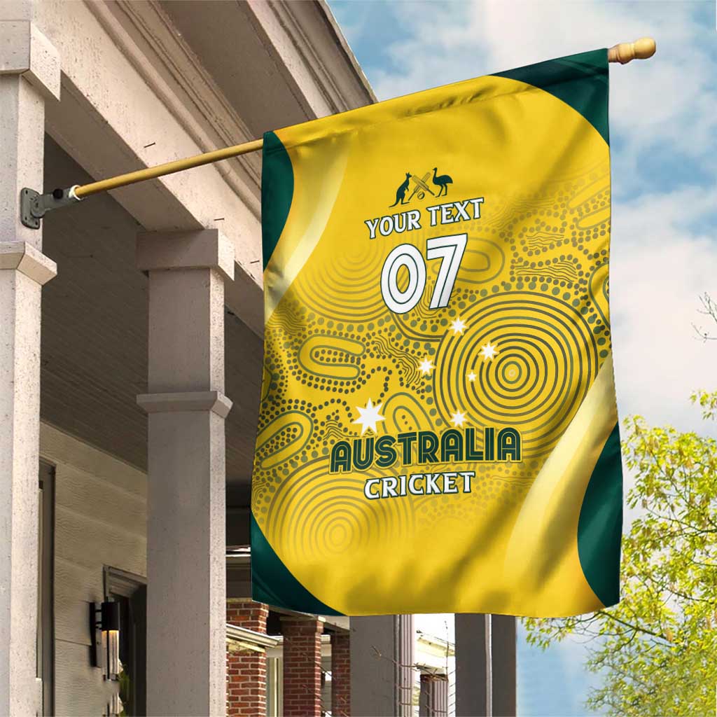 Australia Cricket Custom Indigenous Garden Flag Aboriginal Arts GO Aussie LT7