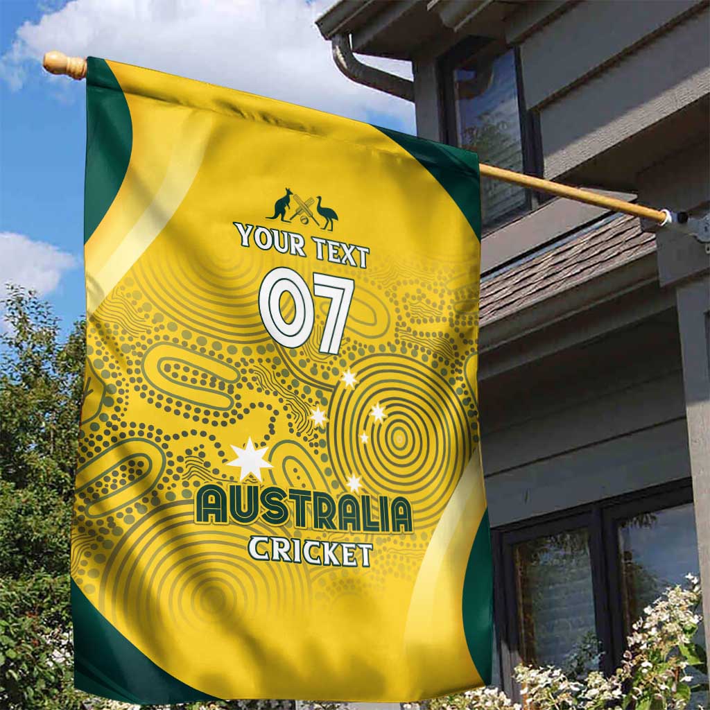 Australia Cricket Custom Indigenous Garden Flag Aboriginal Arts GO Aussie LT7