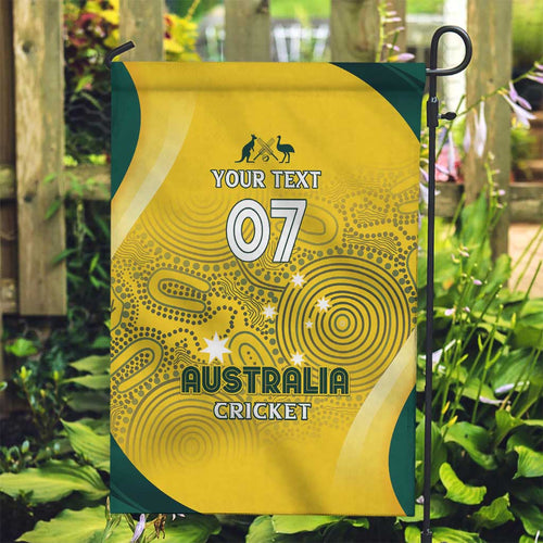 Australia Cricket Custom Indigenous Garden Flag Aboriginal Arts GO Aussie LT7