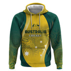 Australia Cricket Custom Indigenous Hoodie Aboriginal Arts GO Aussie