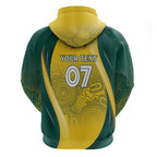 Australia Cricket Custom Indigenous Hoodie Aboriginal Arts GO Aussie