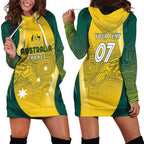 Australia Cricket Custom Indigenous Hoodie Dress Aboriginal Arts GO Aussie