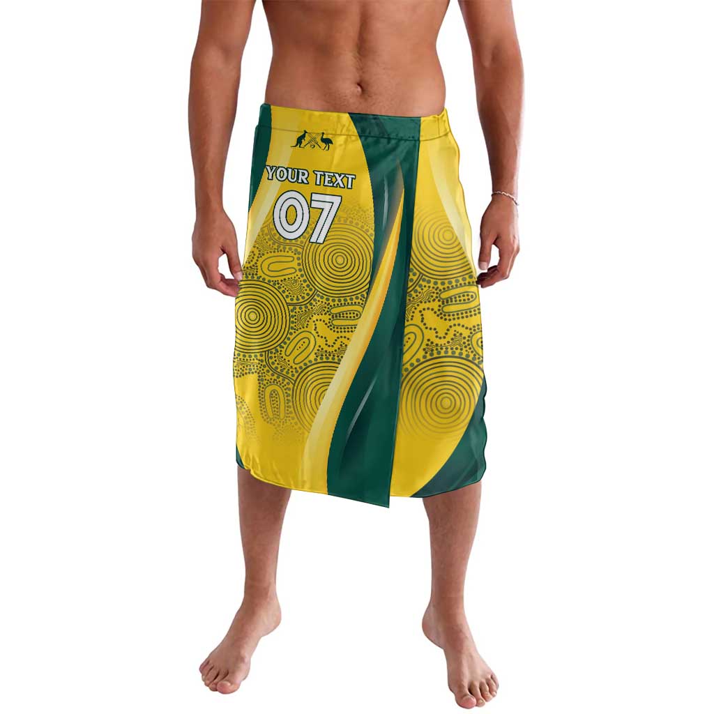 Australia Cricket Custom Indigenous Lavalava Aboriginal Arts GO Aussie