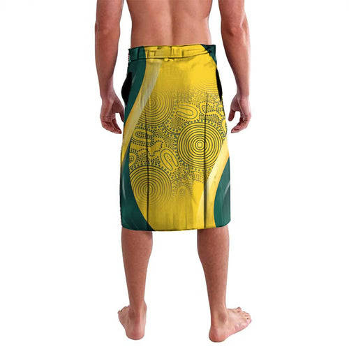 Australia Cricket Custom Indigenous Lavalava Aboriginal Arts GO Aussie