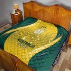 Australia Cricket Custom Indigenous Quilt Aboriginal Arts GO Aussie LT7