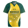Australia Cricket Custom Indigenous Rugby Jersey Aboriginal Arts GO Aussie