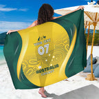 Australia Cricket Custom Indigenous Sarong Aboriginal Arts GO Aussie LT7