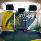 Custom India and Australia Cricket Back Car Seat Cover Special Half-Half Mix