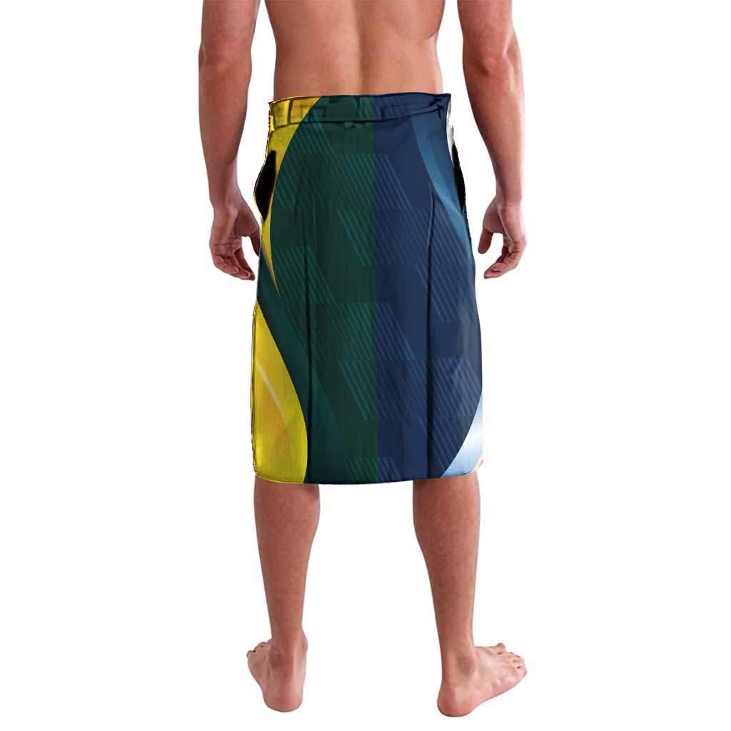 Custom India and Australia Cricket Lavalava Special Half-Half Mix