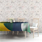 Custom India and Australia Cricket Tablecloth Special Half-Half Mix