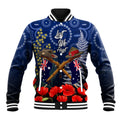 Anzac Baseball Jacket Ausralia Aboriginal Mix New Zealand Slouch Hats