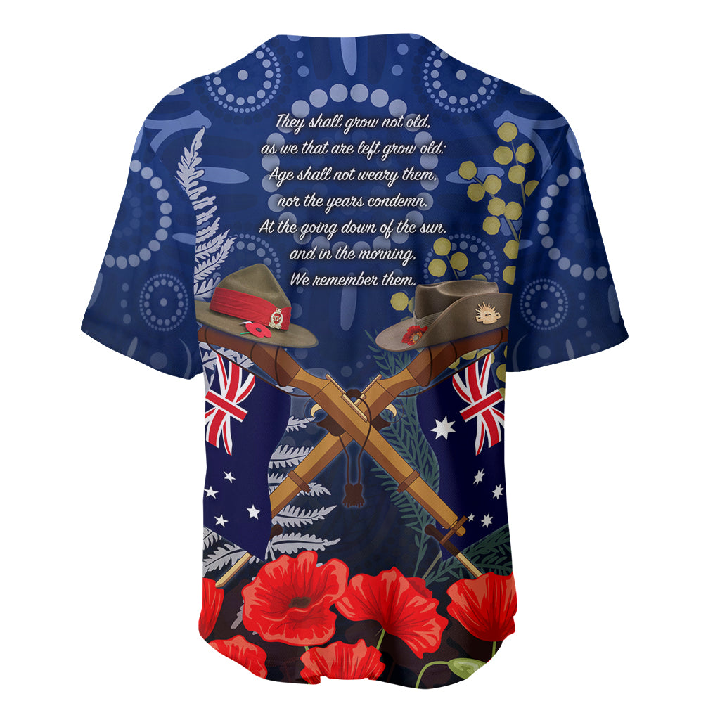 Anzac Baseball Jersey Ausralia Aboriginal Mix New Zealand Slouch Hats