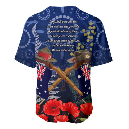 Anzac Baseball Jersey Ausralia Aboriginal Mix New Zealand Slouch Hats