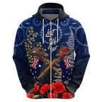 Anzac Hoodie Ausralia Aboriginal Mix New Zealand Slouch Hats