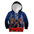 Anzac Kid Hoodie Ausralia Aboriginal Mix New Zealand Slouch Hats