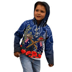 Anzac Kid Hoodie Ausralia Aboriginal Mix New Zealand Slouch Hats