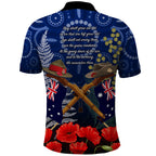 Anzac Polo Shirt Ausralia Aboriginal Mix New Zealand Slouch Hats